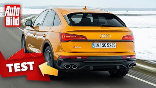 Audi SQ5 Sportback 2021  So fährt sich das SUVCoupé  Erste Fahrt mit Thomas Rönnberg [upl. by Anelem]