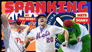 Mets TOO Much TOO Handle for Overrated Phillies Phillies AFRAID of the BIG BAD METS [upl. by Oren255]