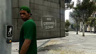 GTA V Lazlow watches Michaels house [upl. by Yelir]