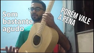 Violão de Bambu review sincero após 3 meses de uso [upl. by Otxis]