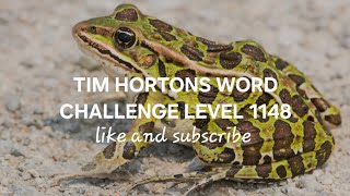 Tim Hortons Word Challenge Level 1148 timhortons free newvideo subscribe [upl. by Dunham967]