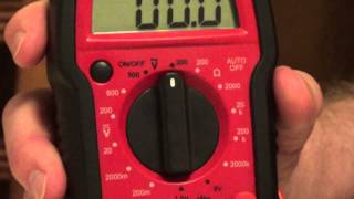 How to Read a Digital Multimeter  How to Use a Digital Multimeter [upl. by Fotina383]