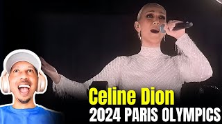 Reaction to Celine Dion  2024 Paris Olympics Opening Ceremony ZuluModo Reacts [upl. by Nemzaj]