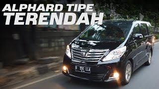 TOYOTA ALPHARD TIPE X 2012 FACELIFT [upl. by Josefina]