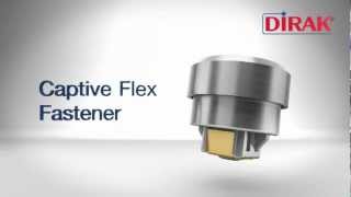 Dirak captive flex fastener [upl. by Notsgnal163]