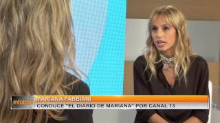 Infobae  Personajes  Mariana Fabbiani “No me imagino conduciendo un noticieroquot [upl. by Yanarp]