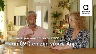 Portret van Jan 64 en zijn vrouw Anja  Herinneringen voor het leven  stop dementie 2022 [upl. by Dorcea]