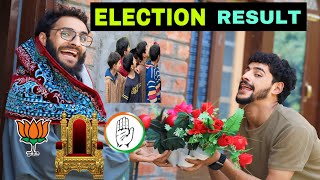 Election Results Kashmiri Funny Drama [upl. by Ahsiemak]