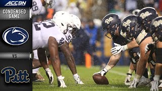 Penn State vs Pittsburgh Condensed Game  2018 ACC Football [upl. by Donny]