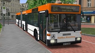 OMSI 2 Map Winsenburg Route 104 MercedesBenz O405 GN2 [upl. by Gristede]