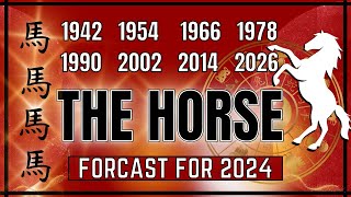 Chinese HORSE Forecast For 2024  quotWhat Does 2024 Have In Store For Youquot [upl. by Revned542]