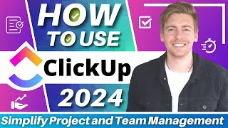 ClickUp Tutorial for Beginners  Simplify Project Management amp Team Productivity for FREE [upl. by Oflodur825]