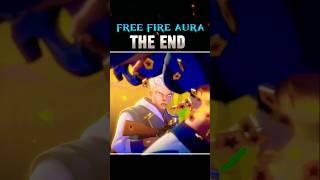 Free fire game Aura The end 😱🥺 games freefire viralvideo like song shorts video gaming 😱🥺 [upl. by Yenitirb]