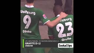 This Grafite goal for Wolfsburg 🤤 [upl. by Davidde]