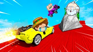 ¡IMPOSIBLE SOBREVIVIR a los MEGA COCHES de GTA 😂💥 SILVIOGAMER GTA 5 ONLINE [upl. by Ahsemrak]