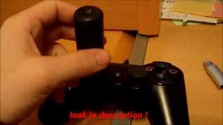 PS3 Controller als Gangschaltung  PS3 Controller as a gear shift on a PC steering wheel [upl. by Nodnart952]