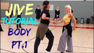 Gabriele Goffredo  Anna Matus  Jive basics  Ballroom latin  How to dance Jive [upl. by Stagg219]