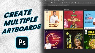 How to Create Multiple Artboards in Photoshop [upl. by Aytac]