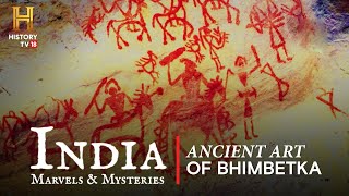 India Marvels amp Mysteries  भीमबेटका की प्राचीन कला  Ancient Art Of Bhimbetka [upl. by Morey879]