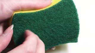 ASMR Dry Sponge Scour Ripping amp Scratching [upl. by Hsiwhem]