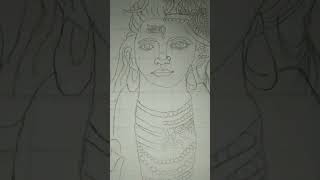 My son ardha nadiswara drawing [upl. by Sadnac745]