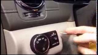 How to activate the quotdome lightquot feature in your Buick or GMC [upl. by Yeniar]