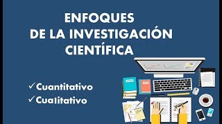 Enfoques de investigación cuantitativo y cualitativo [upl. by Rubi]