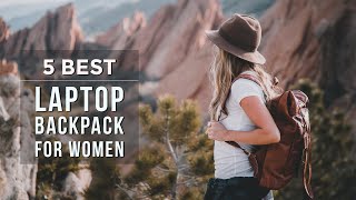 5 Best Laptop Backpack for Women  Stylish Laptop Backpack for Women [upl. by Revell]