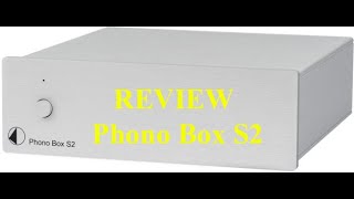 Review amp Unboxing Pro Ject Phono Box S2 Phono Preamplifier  Silver [upl. by Ahtinak]