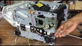 HP Laserjet p2035 and p2055 how to remove a fuser unit [upl. by Cinda]