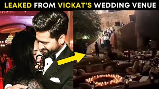 LEAKED video from Vicky KaushalKatrina Kaifs WEDDING venue goes VIRAL  Khwaja Mere Khwaja PLAYS [upl. by Garnet]