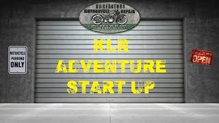 How to prep your KLR for an ADV  First Start [upl. by Atteynad]