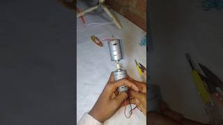 DC motor project trendingshorts automobile viralshort [upl. by Enitnemelc471]