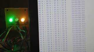 Python amp Arduino Firmata RGB LED Clock Experiment [upl. by Anyzratak183]