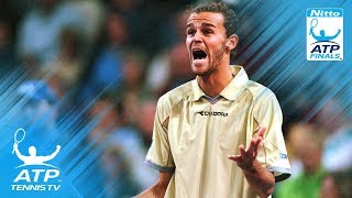 Kuerten vs Agassi ATP Finals 2000 Final Highlights [upl. by Waterer]