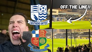 SOUTHEND VS WEALDSTONE1190th MINUTE SAVIOUR AS BLUES FORCED TO SHARE A POINT [upl. by Dominus261]