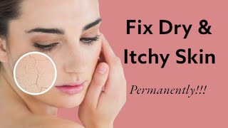 How To Fix Dry amp Itchy Skin At Homeyoutube videos [upl. by Niehaus703]