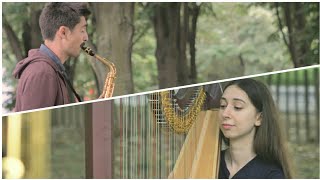 Chopin nocturne op9 n°2 saxophone and harp [upl. by Flavia]