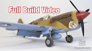 Trumpeter 132 P40F Full Build Part 1 [upl. by Dranal]