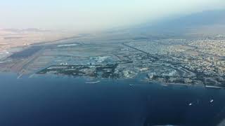 A330 landing Aqaba international airport [upl. by Aklog827]