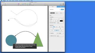 Pages for Mac Tutorial Shapes amp Lines [upl. by Broderick886]