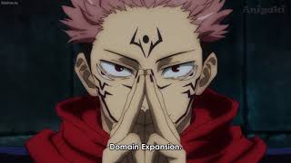 Jujutsu Kaisen  Sukunas Domain Expansion 4k UHD [upl. by Ahsitram]