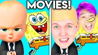 MOVIES WITH ZERO BUDGET Boss Baby Hotel Transylvania Big Hero 6 Incredibles Sing amp MORE [upl. by Arela]