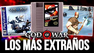 LAS EXTRAÑAS VERSIONES DE GOD OF WAR 🔥  Juegos hechos por fans brutales [upl. by Aslin]