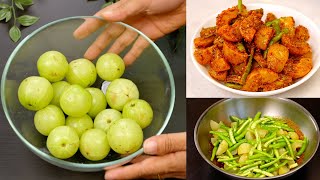 झटपट आँवला का अचार बिना धूप के ऐसे बनाये  Amla ka Achar  Amla Recipe  Gooseberry  KabitasKitchen [upl. by Sandie580]