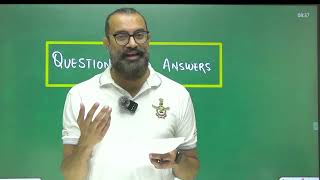 All Questions Answered  🔥Very good Opportunity for Nda Aspirants to Start🔥Anuj Seth Sir [upl. by Brockie220]