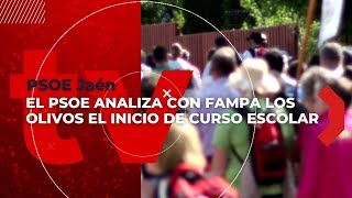 🔴🎥 PSOE y FAMPA Los Olivos han analizado el inicio de curso escolar en la provincia de Jaén [upl. by Clercq]