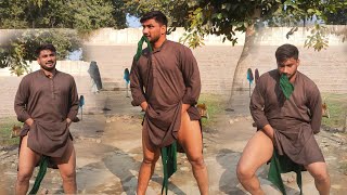 Kushti Langot Kesy Bandha Jata Hai  How To Tie A Langot  Langot Bandhne Ka Treeqa [upl. by Dedra572]