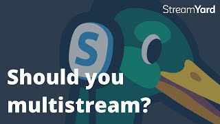 Should you multistream [upl. by Humble]