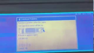 How to reset error code SC329 on Ricoh Aficio 2035 3025 3035 3045 [upl. by Jeggar]